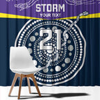 Custom Storm Spirit Window Curtain Road to Glory Indigenous Aboriginal - Aussie Hoodie