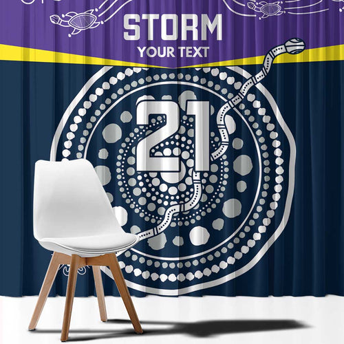 Custom Storm Spirit Window Curtain Road to Glory Indigenous Aboriginal - Aussie Hoodie
