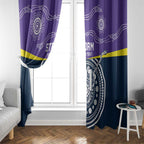 Custom Storm Spirit Window Curtain Road to Glory Indigenous Aboriginal - Aussie Hoodie