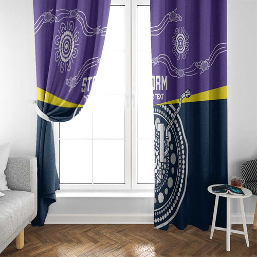Custom Storm Spirit Window Curtain Road to Glory Indigenous Aboriginal - Aussie Hoodie