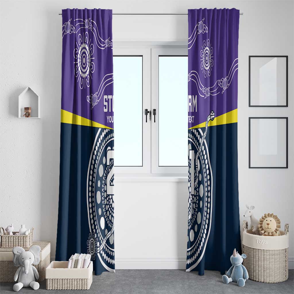 Custom Storm Spirit Window Curtain Road to Glory Indigenous Aboriginal - Aussie Hoodie