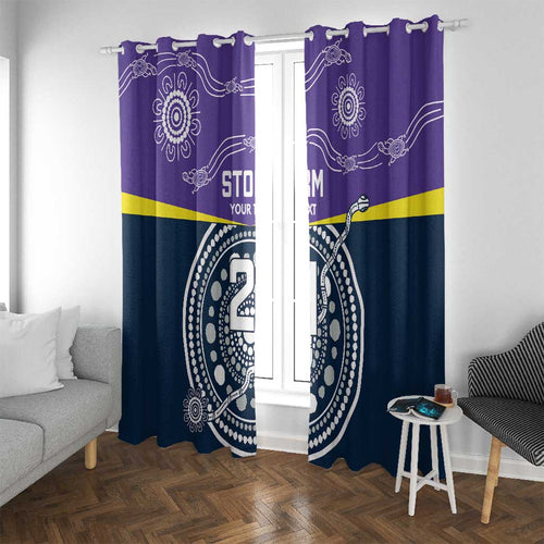Custom Storm Spirit Window Curtain Road to Glory Indigenous Aboriginal - Aussie Hoodie