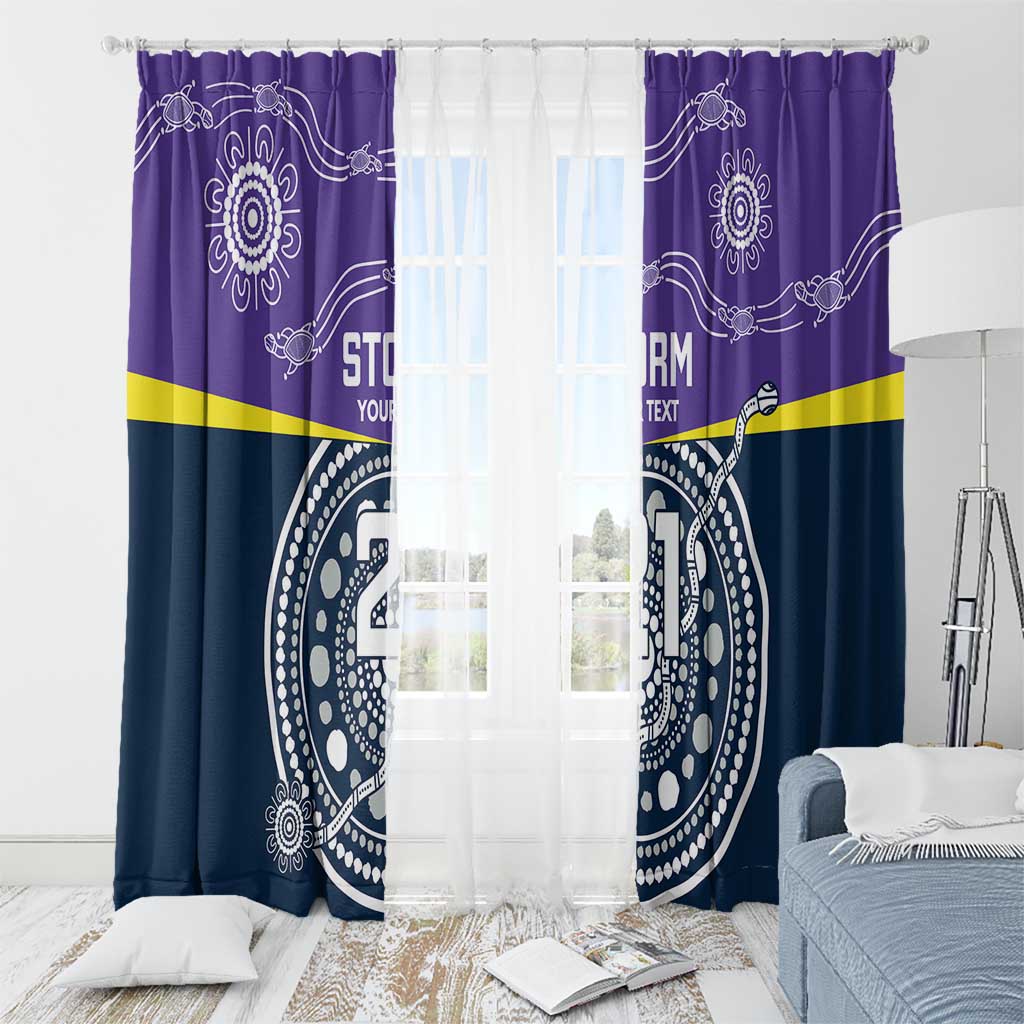 Custom Storm Spirit Window Curtain Road to Glory Indigenous Aboriginal - Aussie Hoodie