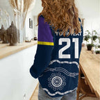 Custom Storm Spirit Women Casual Shirt Road to Glory Indigenous Aboriginal - Aussie Hoodie