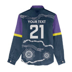 Custom Storm Spirit Women Casual Shirt Road to Glory Indigenous Aboriginal - Aussie Hoodie