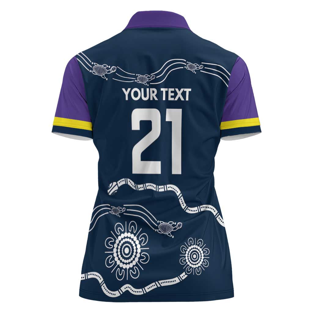 Custom Storm Spirit Women Polo Shirt Road to Glory Indigenous Aboriginal - Aussie Hoodie