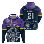 Custom Storm Spirit Zip Hoodie Road to Glory Indigenous Aboriginal - Aussie Hoodie