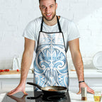 Maori Rugby Custom Ngaru Mangopare Apron Kahui Whetu Niho Taniwha Motif