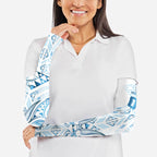 Maori Rugby Custom Ngaru Mangopare Arm Sleeves Kahui Whetu Niho Taniwha Motif