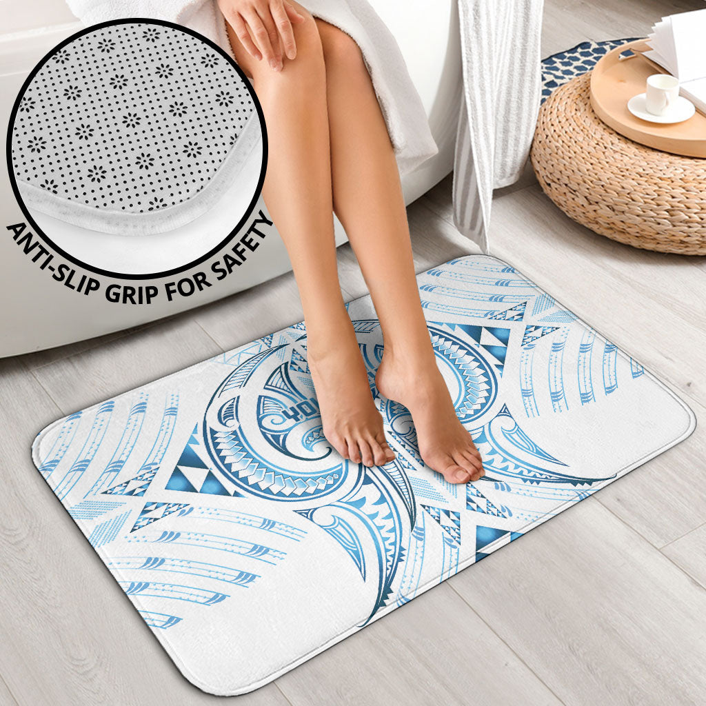Maori Rugby Custom Ngaru Mangopare Bathroom Set Kahui Whetu Niho Taniwha Motif