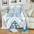 Maori Rugby Custom Ngaru Mangopare Blanket Kahui Whetu Niho Taniwha Motif