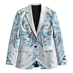 Maori Rugby Custom Ngaru Mangopare Blazer Kahui Whetu Niho Taniwha Motif