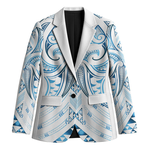 Maori Rugby Custom Ngaru Mangopare Blazer Kahui Whetu Niho Taniwha Motif