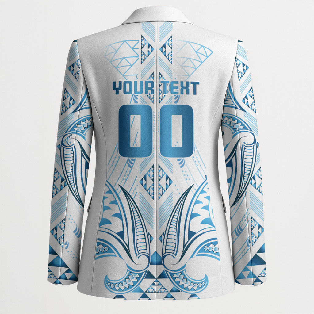 Maori Rugby Custom Ngaru Mangopare Blazer Kahui Whetu Niho Taniwha Motif
