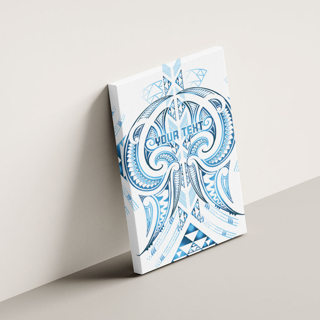 Maori Rugby Custom Ngaru Mangopare Canvas Wall Art Kahui Whetu Niho Taniwha Motif