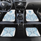 Maori Rugby Custom Ngaru Mangopare Car Mats Kahui Whetu Niho Taniwha Motif