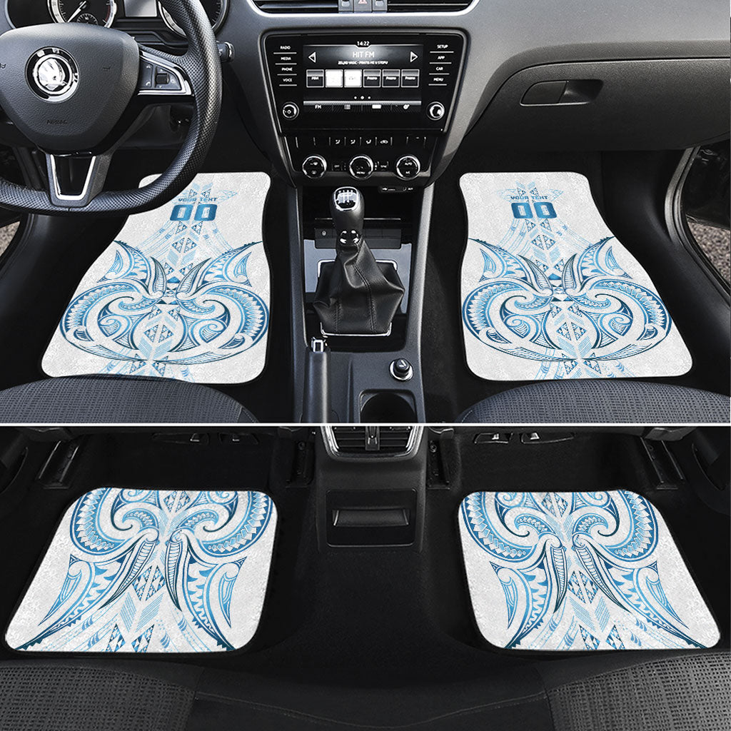Maori Rugby Custom Ngaru Mangopare Car Mats Kahui Whetu Niho Taniwha Motif