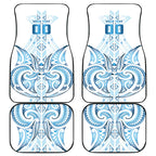 Maori Rugby Custom Ngaru Mangopare Car Mats Kahui Whetu Niho Taniwha Motif