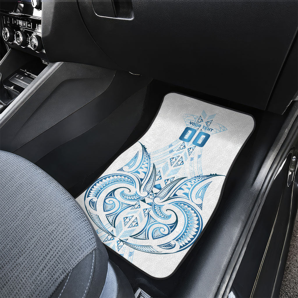 Maori Rugby Custom Ngaru Mangopare Car Mats Kahui Whetu Niho Taniwha Motif