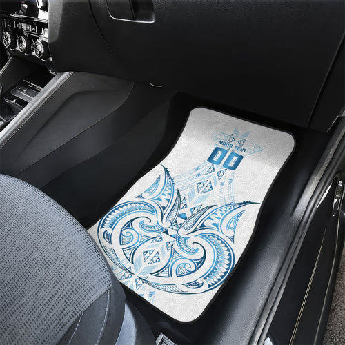 Maori Rugby Custom Ngaru Mangopare Car Mats Kahui Whetu Niho Taniwha Motif
