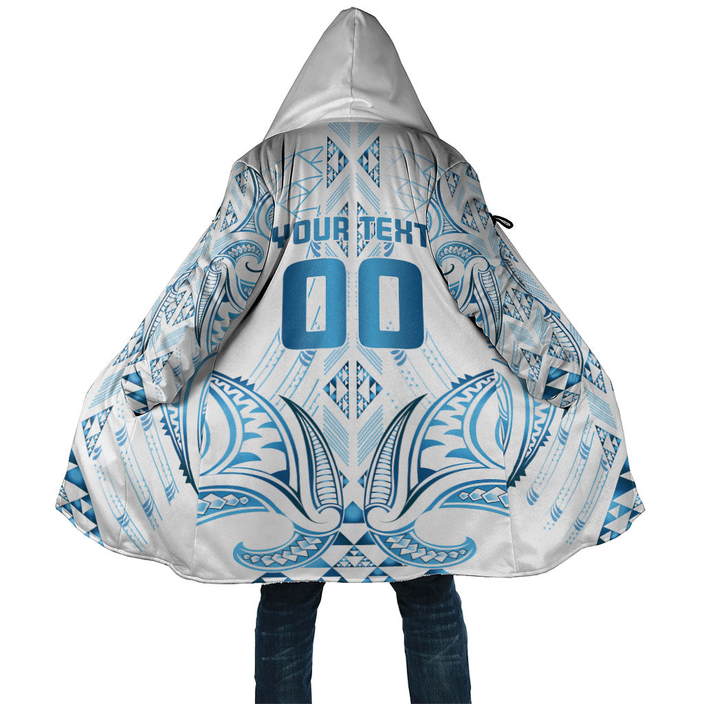 Maori Rugby Custom Ngaru Mangopare Cloak Kahui Whetu Niho Taniwha Motif