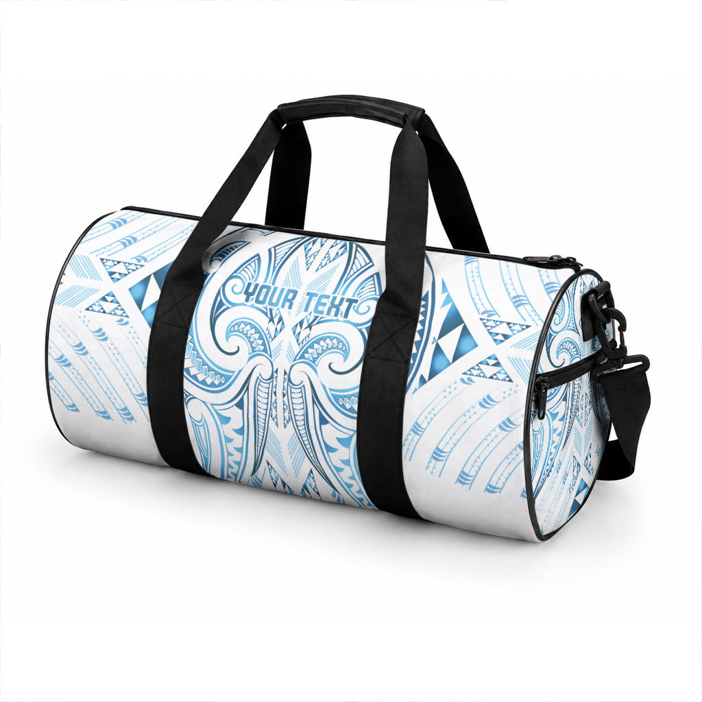 Maori Rugby Custom Ngaru Mangopare Duffle Bag Kahui Whetu Niho Taniwha Motif
