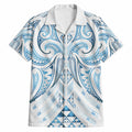 Maori Rugby Custom Ngaru Mangopare Hawaiian Shirt Kahui Whetu Niho Taniwha Motif
