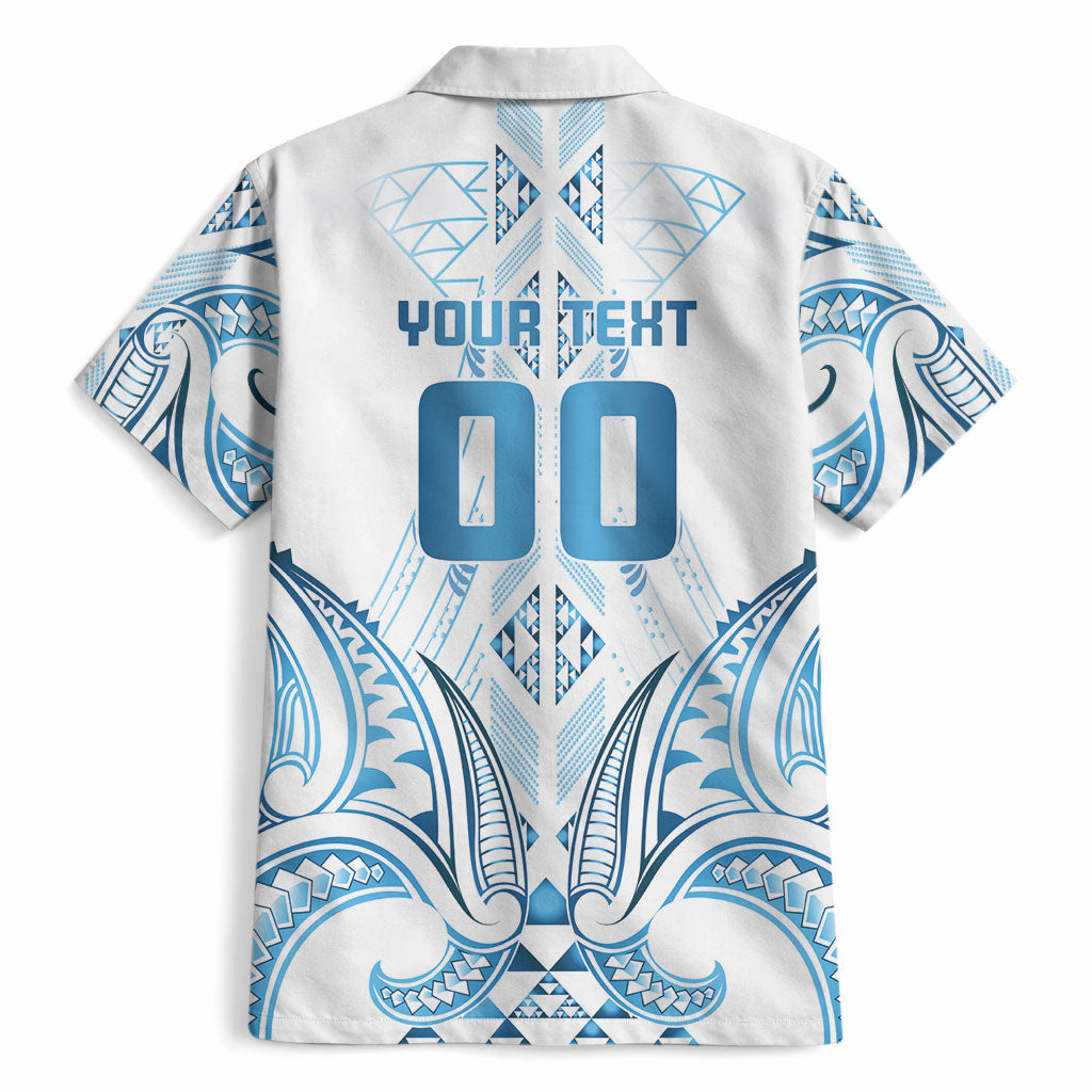 Maori Rugby Custom Ngaru Mangopare Hawaiian Shirt Kahui Whetu Niho Taniwha Motif