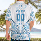 Maori Rugby Custom Ngaru Mangopare Hawaiian Shirt Kahui Whetu Niho Taniwha Motif