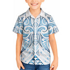 Maori Rugby Custom Ngaru Mangopare Hawaiian Shirt Kahui Whetu Niho Taniwha Motif