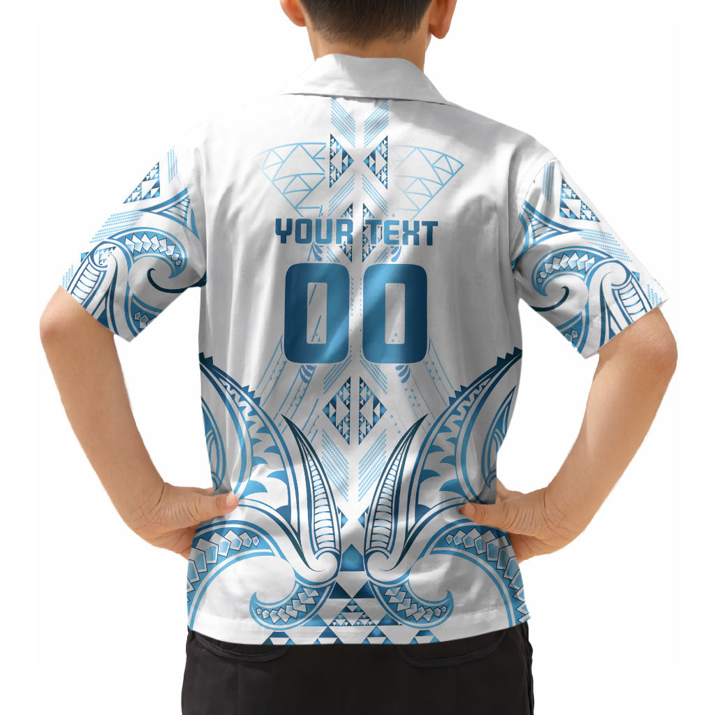 Maori Rugby Custom Ngaru Mangopare Hawaiian Shirt Kahui Whetu Niho Taniwha Motif