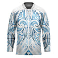 Maori Rugby Custom Ngaru Mangopare Hockey Jersey Kahui Whetu Niho Taniwha Motif