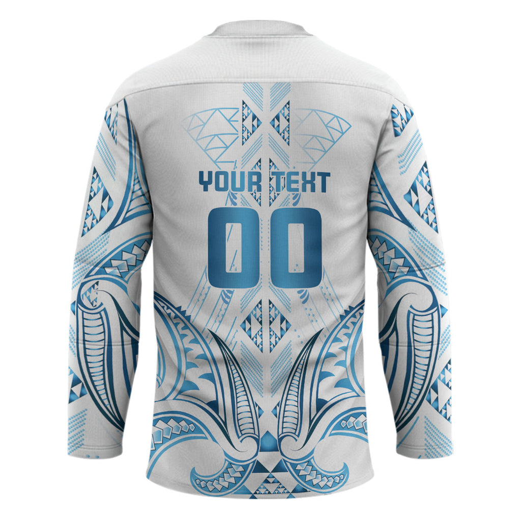 Maori Rugby Custom Ngaru Mangopare Hockey Jersey Kahui Whetu Niho Taniwha Motif