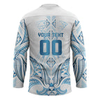 Maori Rugby Custom Ngaru Mangopare Hockey Jersey Kahui Whetu Niho Taniwha Motif