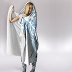 Maori Rugby Custom Ngaru Mangopare Hooded Blanket Kahui Whetu Niho Taniwha Motif