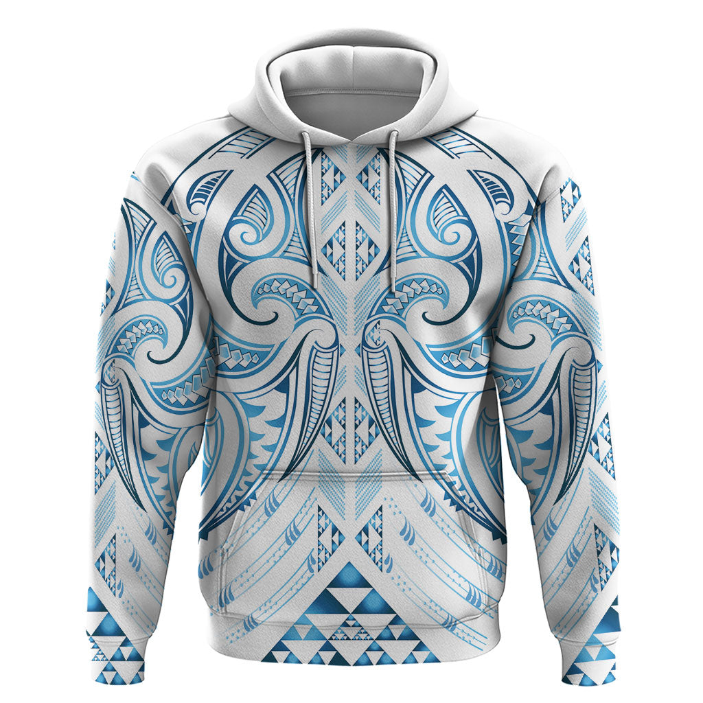 Maori Rugby Custom Ngaru Mangopare Hoodie Kahui Whetu Niho Taniwha Motif