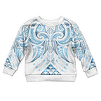 Maori Rugby Custom Ngaru Mangopare Kid Ugly Christmas Sweater Kahui Whetu Niho Taniwha Motif