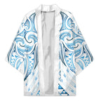 Maori Rugby Custom Ngaru Mangopare Kimono Kahui Whetu Niho Taniwha Motif