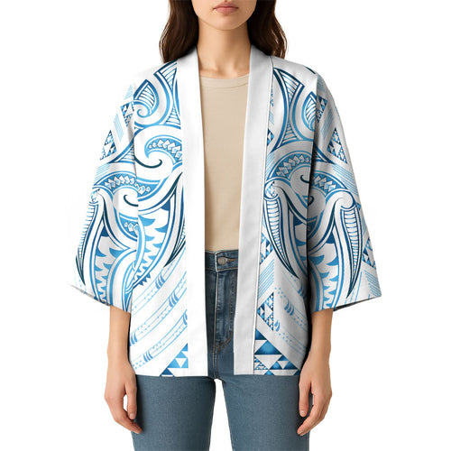 Maori Rugby Custom Ngaru Mangopare Kimono Kahui Whetu Niho Taniwha Motif