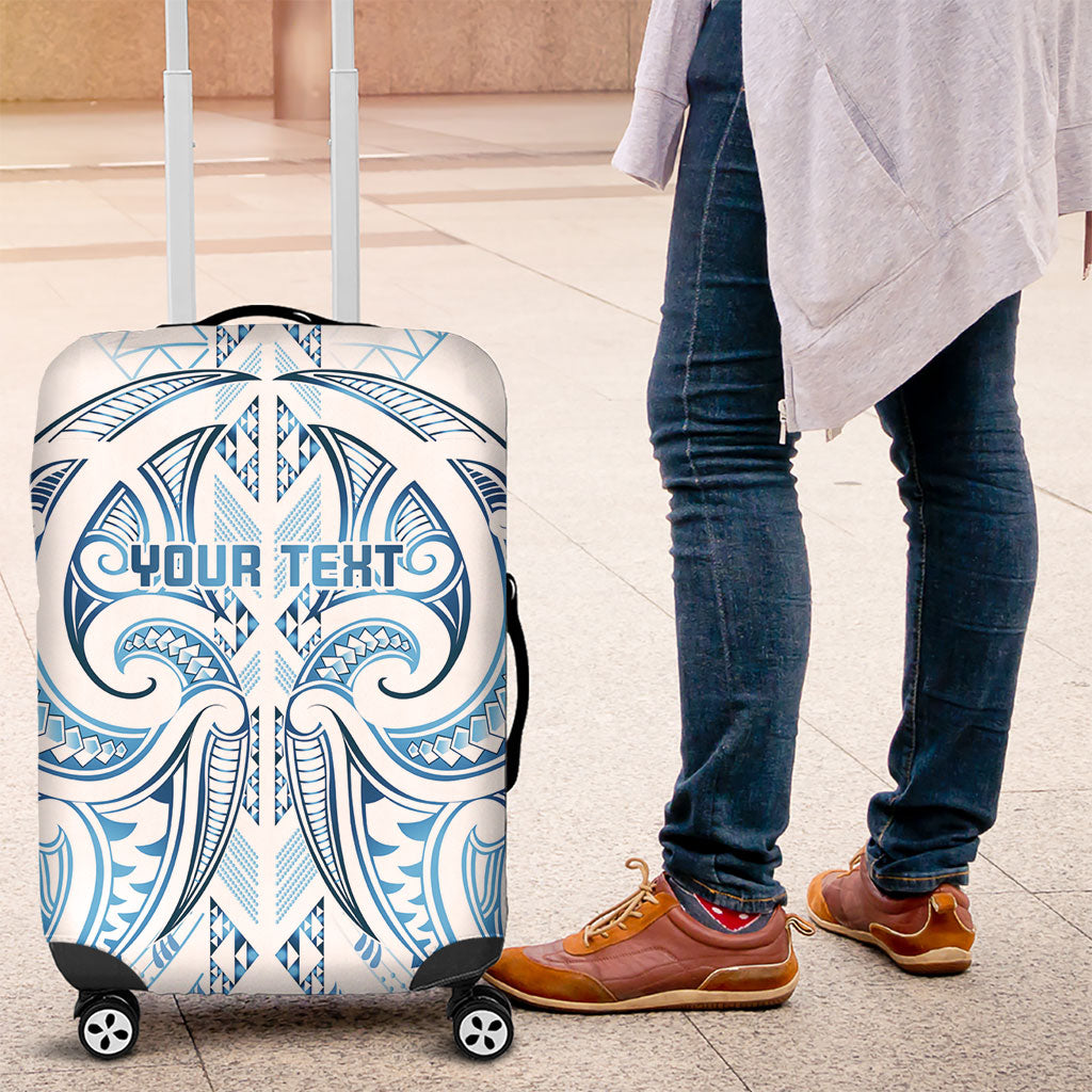 Maori Rugby Custom Ngaru Mangopare Luggage Cover Kahui Whetu Niho Taniwha Motif