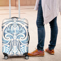 Maori Rugby Custom Ngaru Mangopare Luggage Cover Kahui Whetu Niho Taniwha Motif