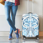 Maori Rugby Custom Ngaru Mangopare Luggage Cover Kahui Whetu Niho Taniwha Motif