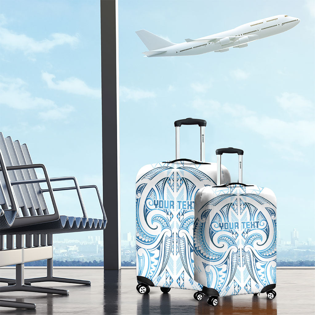 Maori Rugby Custom Ngaru Mangopare Luggage Cover Kahui Whetu Niho Taniwha Motif