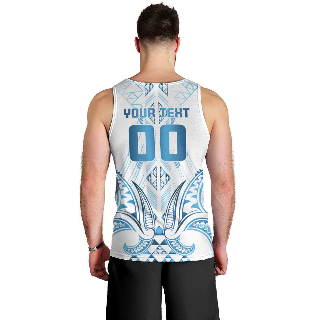 Maori Rugby Custom Ngaru Mangopare Men Tank Top Kahui Whetu Niho Taniwha Motif