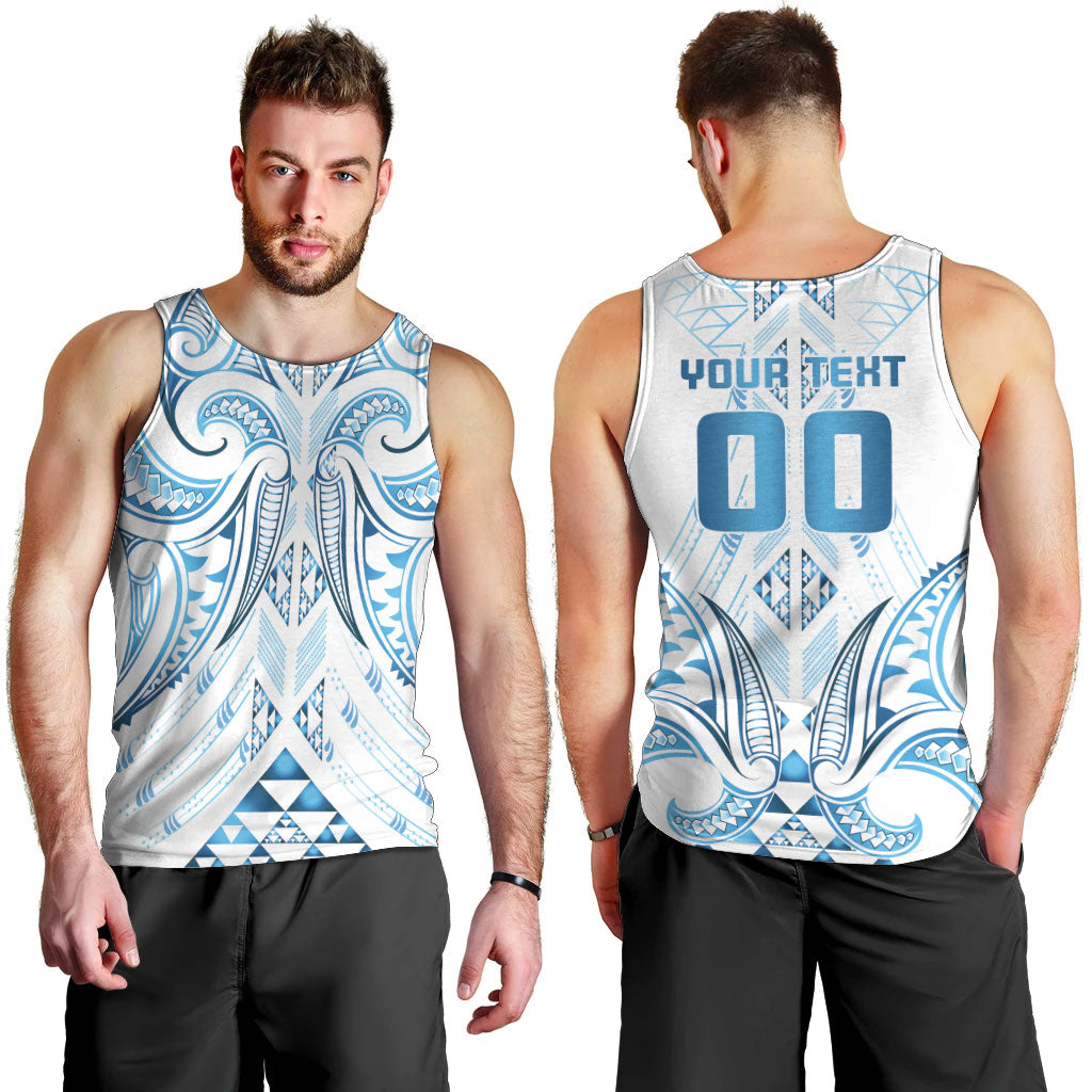 Maori Rugby Custom Ngaru Mangopare Men Tank Top Kahui Whetu Niho Taniwha Motif