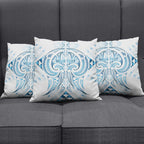 Maori Rugby Custom Ngaru Mangopare Pillow Cover Kahui Whetu Niho Taniwha Motif