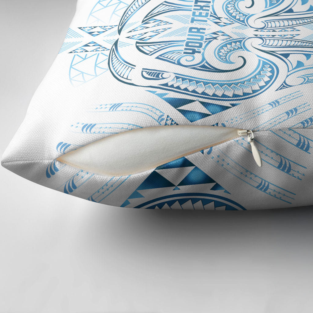 Maori Rugby Custom Ngaru Mangopare Pillow Cover Kahui Whetu Niho Taniwha Motif