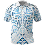 Maori Rugby Custom Ngaru Mangopare Polo Shirt Kahui Whetu Niho Taniwha Motif