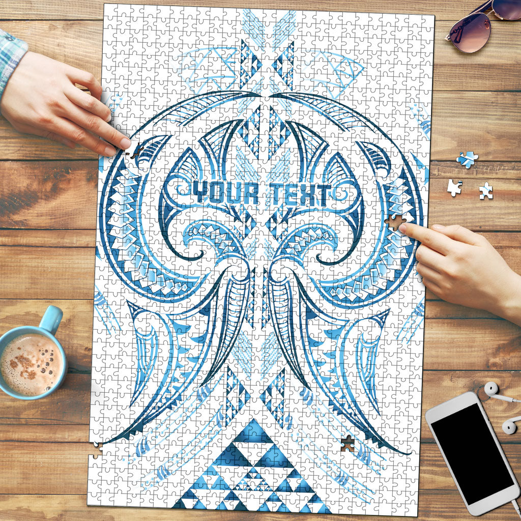 Maori Rugby Custom Ngaru Mangopare Puzzle Kahui Whetu Niho Taniwha Motif