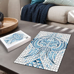 Maori Rugby Custom Ngaru Mangopare Puzzle Kahui Whetu Niho Taniwha Motif
